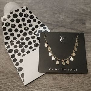 CLEARANCE Vertical Collective Gold Dalia Coin Bracelet